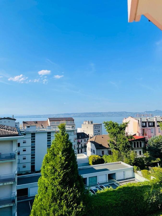 F2 Pres Debarcadere, En Centre Ville, Des Thermes Evian Les Bains 2 Etoiles エクステリア 写真